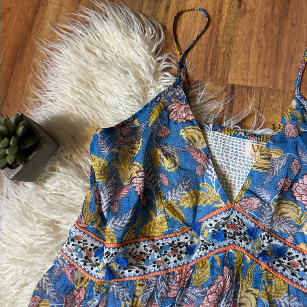 Anthropologie Verb By Pallavi Singhee Vineyard Tiered Maxi Dress - Picture 5 of 10